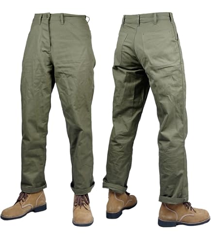 Amazon.com: WW2 U.S. Army HBT USMC MP44 Pants Trousers Outdoor